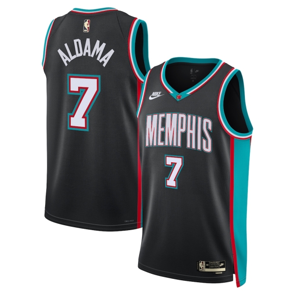 Memphis Grizzlies Trikot Santi Aldama Nike 2025-26 Classic Edition Schwarz Swingman - Herren Memphis Grizzlies Trikot Santi Aldama Nike 2025-26 Classic Edition Schwarz Swingman - Herren